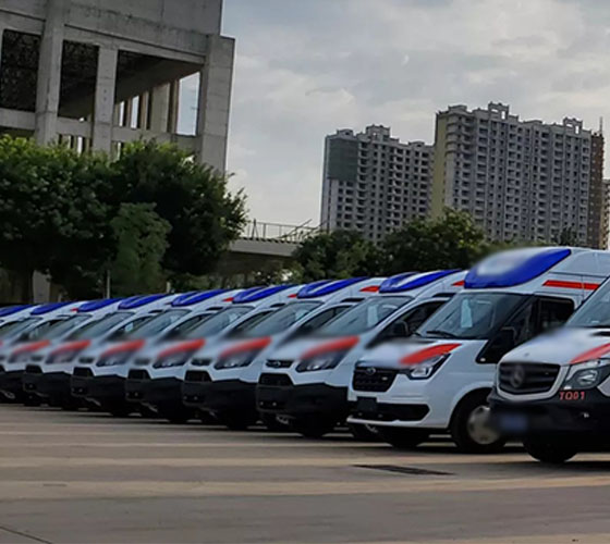 万载县服务车队展示