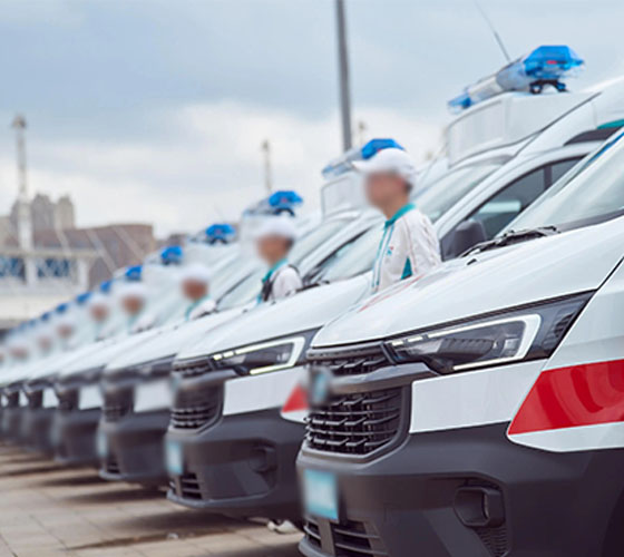 万载县服务车队展示